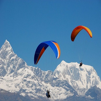 paragliding in uttarkhand
